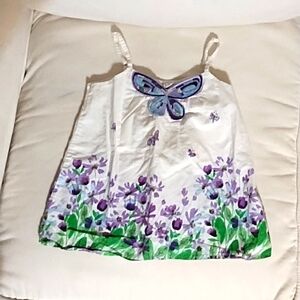 Very pretty girls size 5/6 spaghetti strap top!